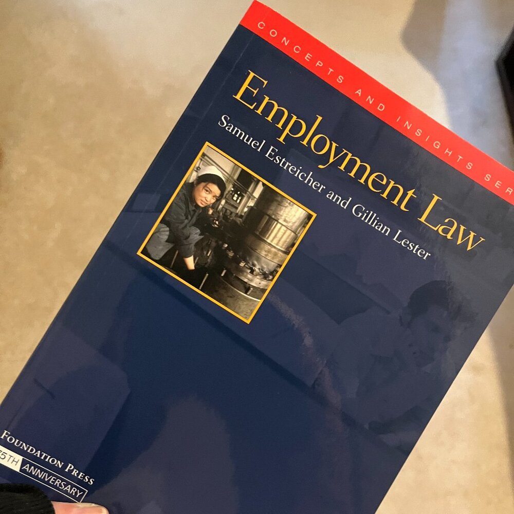 Employment Law by Estreicher and Lester (Paperback 2008 Foundation Press)‎